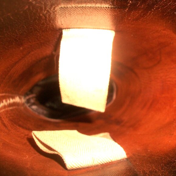 Vintage 80's Handmade Black Leather Bespoke Riding Boots w Metal Spur Harness 9M - Picture 12 of 16